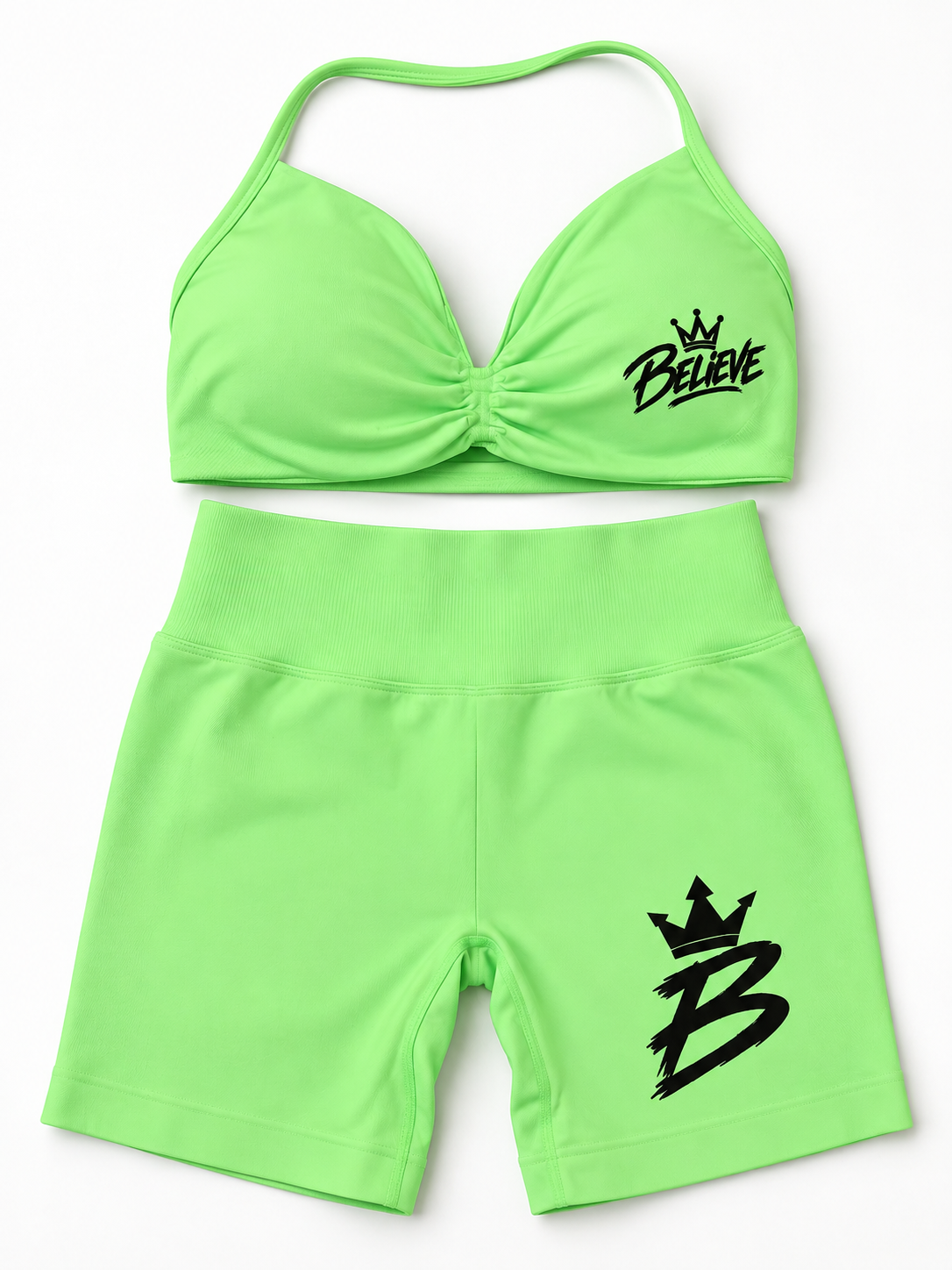 Believe Elevate Scrunch & Crop Set