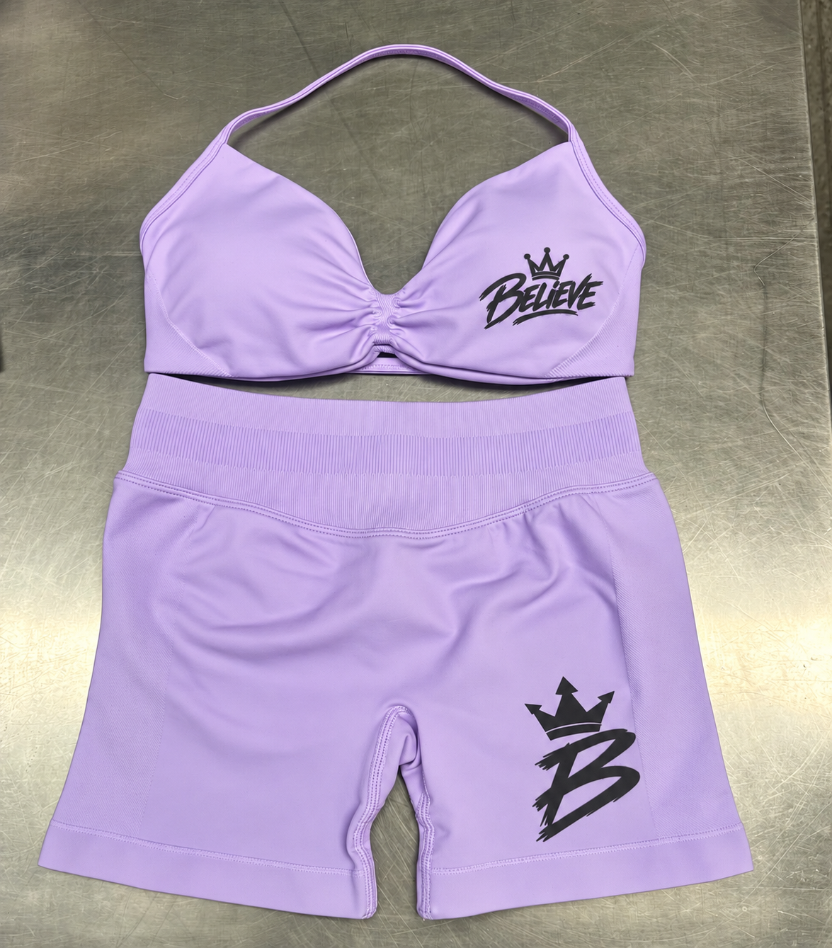 Believe Elevate Scrunch & Crop Set