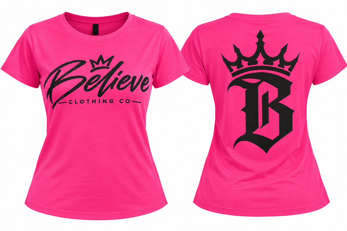 BELIEVE Signature Crown Tee
