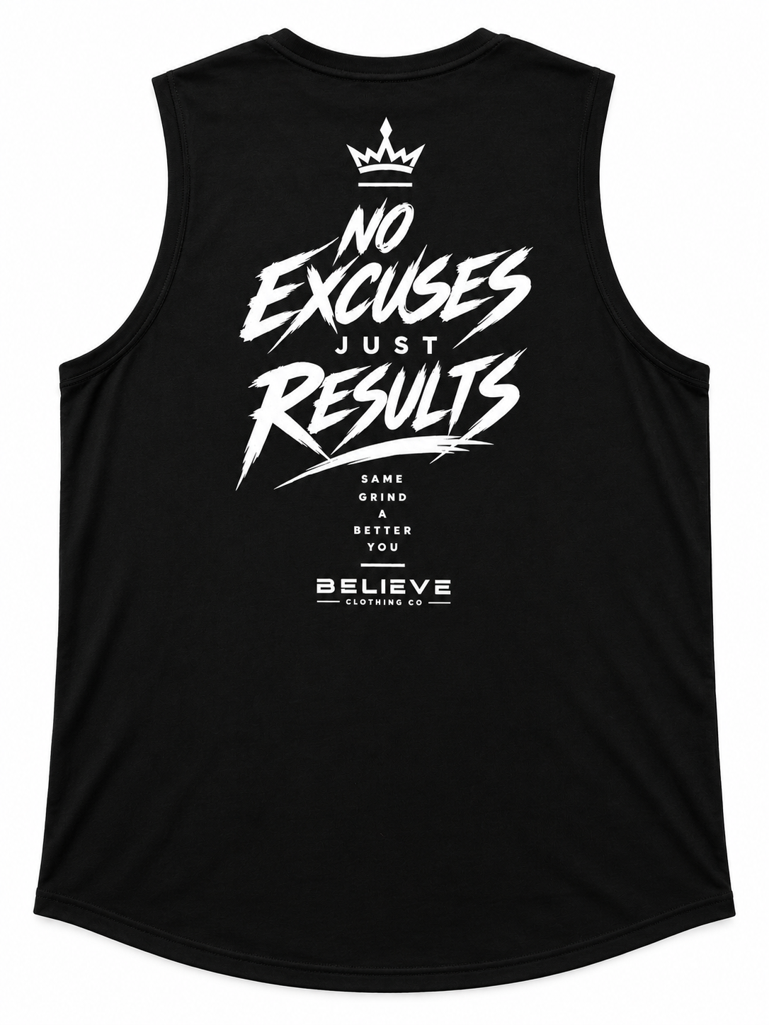 BELIEVE CLOTHING CO. – No Excuses Muscle Tank